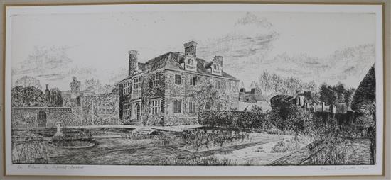 A folio of pencil signed etchings/prints